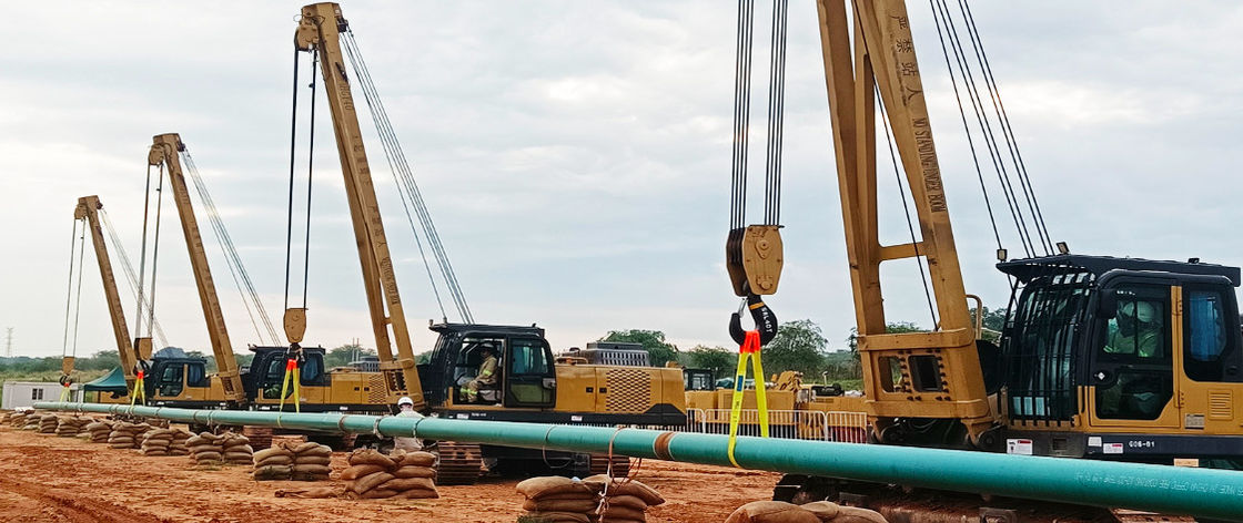 90T Xây dựng lớp ống dẫn đường ống dẫn lớp dây thừng Luffing Dầu và khí đốt đường ống dẫn đường